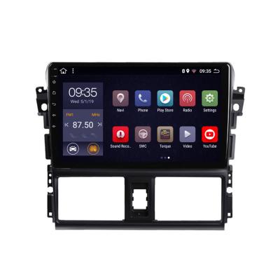 China 10.1inch Android10 car radio gps automotive navigation for toyota vios 2014-2016 stereo multimedia player for sale