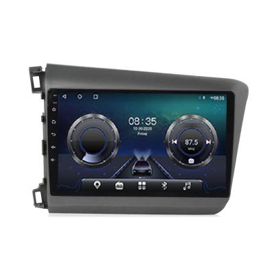 China Honda Civic 2012-2015 LHD 6+128GG 10.1 10 IPS Car Multimedia Navigation System Gps Automotive DSP CARPLAY Android Inch for sale