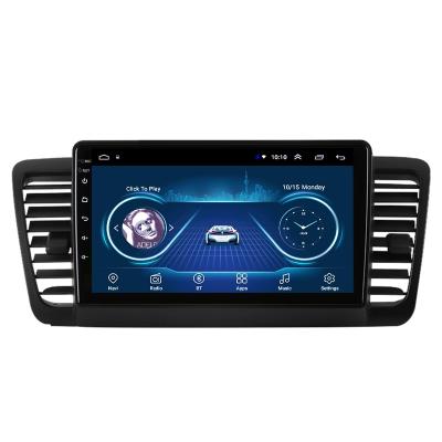 China Wanqi 9 inch Android 11 car dvd navi gps radio audio audio stereo automotive multimedia player navi for Subaru Legacy Inside 2004-2009 for sale