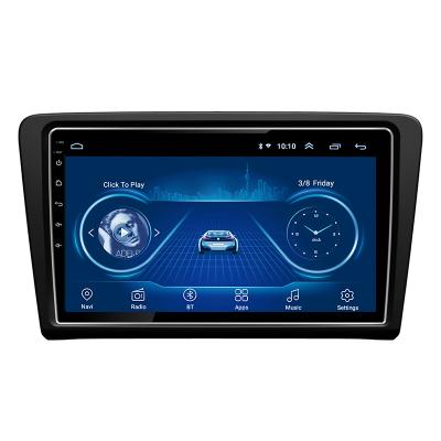 China Wanqi 9 inch 4 cores Android 8.1 automotive car dvd multimedia player gps radio audio video stereo navigation RDS for skoda swift 2013-2019 for sale