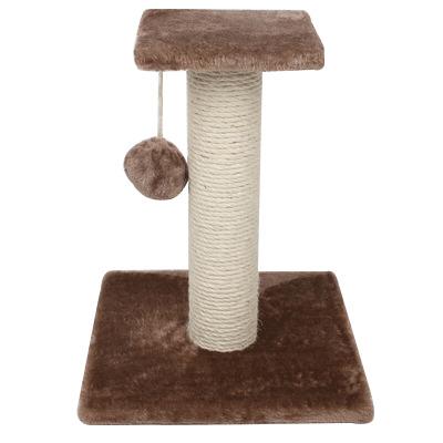 China Viable Manufacturer Design Cat Tree Cat Tower with Hanging Ball Toys for Kitten Small Cats for sale