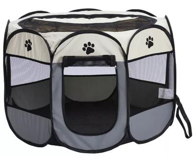 China Wholesale OEM ODM Pet Oxford Cloth Nest Pet Playpen Cat Nest Tent Cat Breeding Breathable Box Dog Price Manufacturer Delivery Room for sale