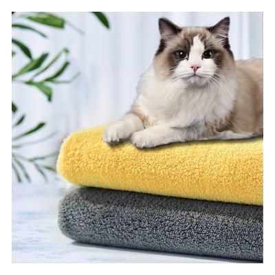 China Factory Viable Absorbent Machine Collection Bath Pet Microfiber Dog Microfiber Quick Dry Pet Towel Washable For Drying Pets for sale