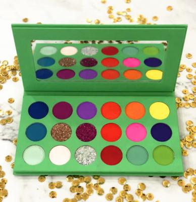 China Pigmented Vegan EYE Makeup Eyeshadow Palette Top Professional Private Label Eyeshadow Palette for sale