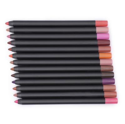 China Wholesale Matte Shimmer Lip Pencil Soft Waterproof Custom Makeup Lip Liner Lip Liner Smooth Lipliner For Waterproof for sale