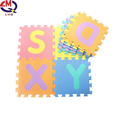 China Hot Selling ABC EVA Foam Children's Non-Toxic Non-Toxic Eco-Friendly Play Mat Baby Crawling Interlocking Mat And Tasteless Education for sale