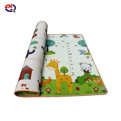 China Non-toxic High Density Colorful Baby Crawling Floor Mat Interlocking EPE Foam Floor Puzzle Play Mat With Both Sides for sale