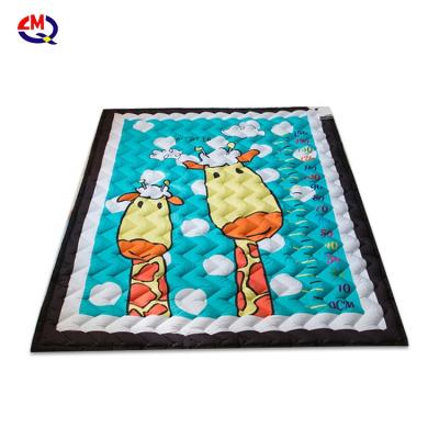 China Non-Toxic Hot Selling Cotton Play Mat Eco-friendly Close Skin Kids Play Game Pad Mat For Kids for sale