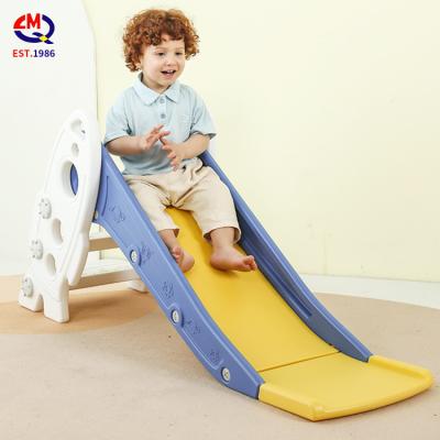 China Factory Wholesale Easy Detachable Foldable Safety Fold ECO Material Safe Tasteless Kids Lengthened And Widened Indoor Slide Slides For Kids for sale