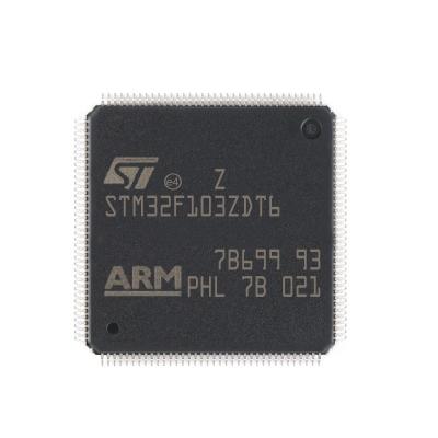 China Chip STM32F103ZDT6 32F103ZDT6 LQFP144 MCU Microcontroller IC ARM Chip for sale