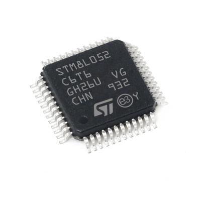 China Chip STM8L052C6T6 LQFP-48 16MHz/32KB Flash/8-bit-MCU Microcontroller IC Chip for sale