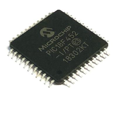 China Chip PIC18F452-I/PT QFP44 Embedded Processor Microcontroller IC Chip 8 Bit for sale