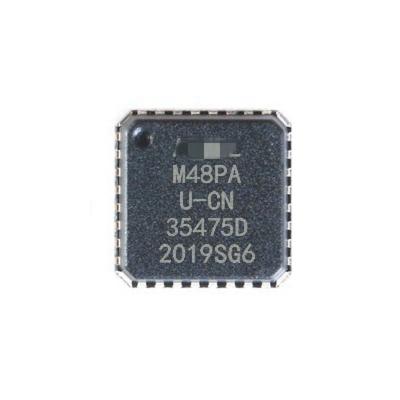 China ATMEGA48PA-AU QFN-32 Microcontroller MCU AVR 4KB FLASH 20 MHz Ind Temperature IC Chip 8 Bit for sale