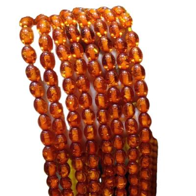 China Other factory sale high quality amber necklace making raw blood amber loose beads haosiqi delivery of high quality and cheap blood amber for sale