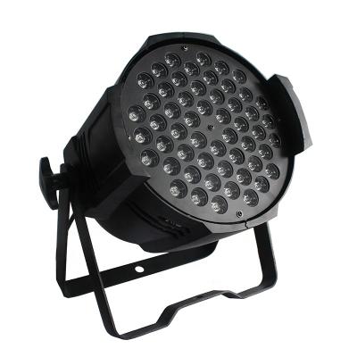 China Concerts par light stage led indoor party dmx led stage light 54x3w rgbw cheap led stage lighting for sale