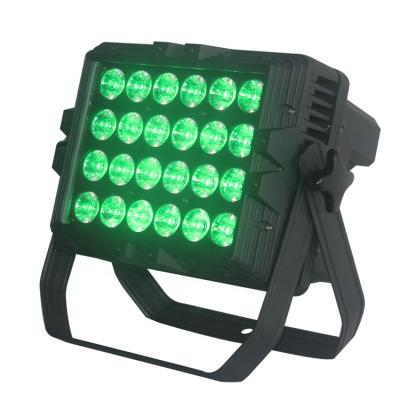 China IP65 event led stage lights dj party 24x10w rgbw 4in1 led matrix outdoor led stage light par 64 for sale