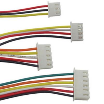 China Electronic Custom Cable With 2 3 Connectors Cable Assembly With 4 Core Wire Harness for sale