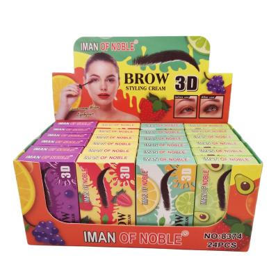 China IMAN Waterproof Noble Four Eyebrow Fruit Styling Creams is long-lasting and waterproof for sale