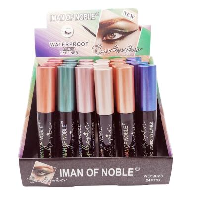 China IMAN NOBLE black liquid eyeliner waterproof is makeup non-tasty and easy to remove sweat-proof waterproof for sale