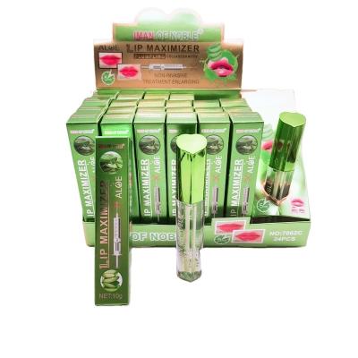 China Private Label NOBLE Simple Package Waterproof IMAN With Appeal Mouth Aloe Lip Oil Rich Trial Package for sale