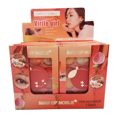 China IMAN Waterproof Affordable NOBLES Price Private Label Cosmetics With 9 Colors Eyeshadow Palette Private Label for sale