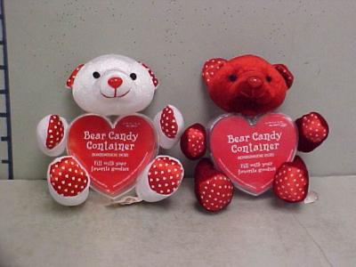 China Candy Container Bear stuffed for sale