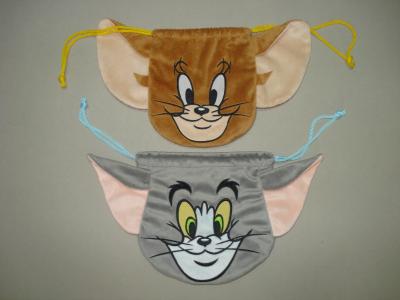 China plush Tom & Jerry pouches for sale