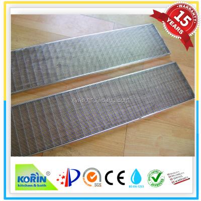 China Exterior floor stainless steel drain grates for sale