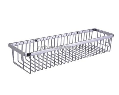 China 304SUS Metal Stainless Steel Shower Room Storage Basket for sale