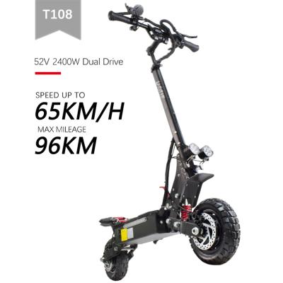 China Self-Balancing Electric Scooters 52V 2400W Unisex Off-Road Scooter Knight Halo Electric Foldable Two Wheels for sale