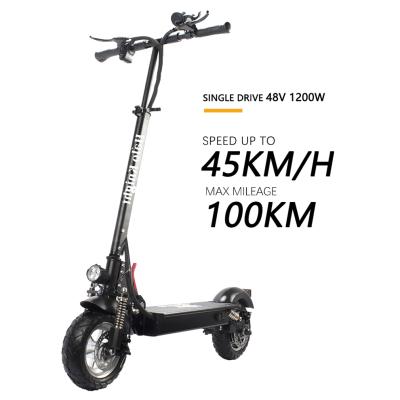 China Unisex 26KG Mini Scooter 48V 1200W E Scooter Lightweight Electric Scooter 45 Km/h for sale