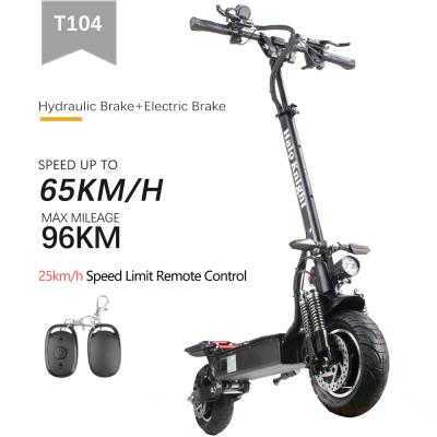 China Unisex Drop Shipping EU Warehouse 52V 2000W Electric Scooter With Double Seat Motor E Motorcycle Kick Scooter For Adult for sale