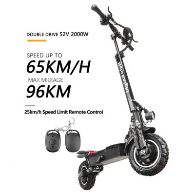 China Unisex Mobility Scooter Folding EU Electric Warehouse 52V Electric Warehouse Adult E-scooter 2000W Halo Knight T104 for sale