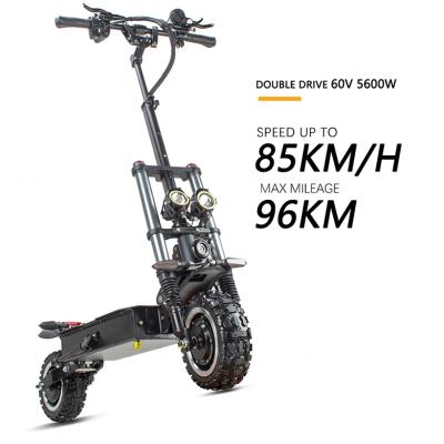 China Electric Scooter Dropshipping Electric Scooter EU Warehouse Unisex Folding Electric Scooter 5600W Motor E-scooters 60V Adults for sale