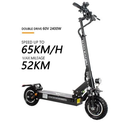 China Halo Knight 60V 2400W 65 km/h Europe Powerful Unisex Warehouse Electric Scooters for sale