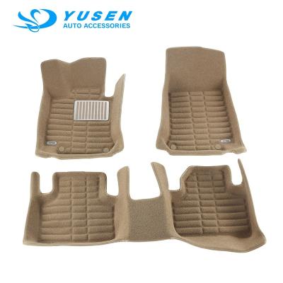 China Sports Hot Sales Anti Skid Plush Carpet Pearl Velvet Car Mat For BENZ CGL 2018+ for sale