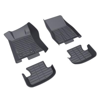 China Hot Sale All Weather 3D 5D Tape Sports Car Eco-friendly Odorless Anti-slip Floor Mat For Ford Mustang 2015-2020 for sale