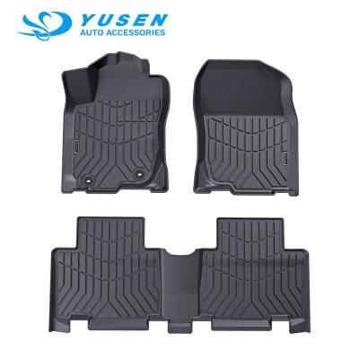 China 3D Sports Tape Specialized Eco-friendly 100% Fitment Car Floor Mat Floor Liner Mat For Toyota Rav4 2013-2018 for sale