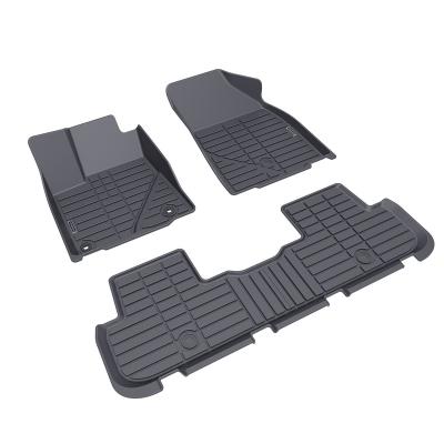 China Sports All Weather Full Cover Non Slip 3D Tape Carpet Car Floor Mat For Toyota Highlander 2015-2018 for sale