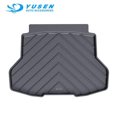 China Sports special size non skid design car trunk mats for TOYOTA and FORD and AUDI and BMW etc. for sale