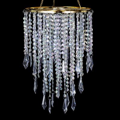 China Modern Decoration Cheap Clear Living Room Crystal Chandelier Indoor Lighting Pendant Lamp for sale