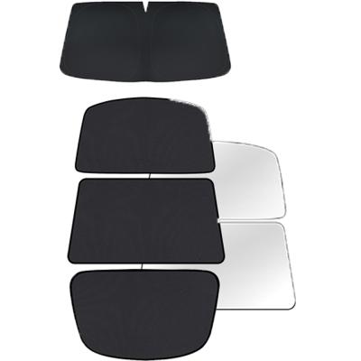 China Single color without model 6pcs/set TS-1001 high quality sunshade for Tesla Model S openable version for sale