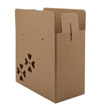 China Recycled Materials Free Carrier Boxes Cardboard Shipping Single Cardboard Box Packaging for sale