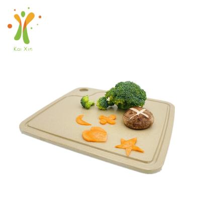 China Disposable Cutting Board Set 2021 Modern Cheese Chopping Board Kitchen Rice Husk Cutting Board High Quality Set for sale