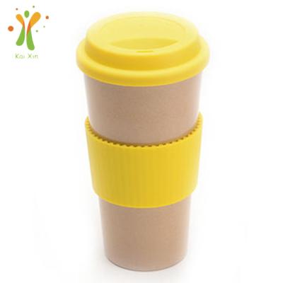 China Sustainable Rice Husk Custom Reusable Biodegradable Mug and BPA Free Coffee Mug for sale