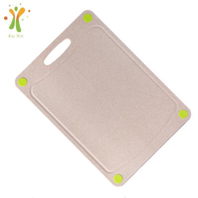 China Viable Custom Different Size Rice Husk Fiber Packing Chopper Cutting Board For Kitchen for sale