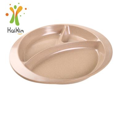 China Fiber Husk Rice Kids New Product Safe Use Microwavable And Dishwasher Safe Biodegradable Dish For Kids for sale