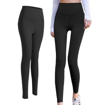 China New Designer Manufacturers High Compression Soft Crotch Spandex Long Resistant Women's Sports Yoga Pants Breathable Gaiters for sale