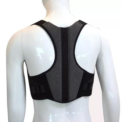 China Wholesale Factory Price SBR Sports Single Shoulder Posture Corrector Nylon Medical Back Brace Support for sale