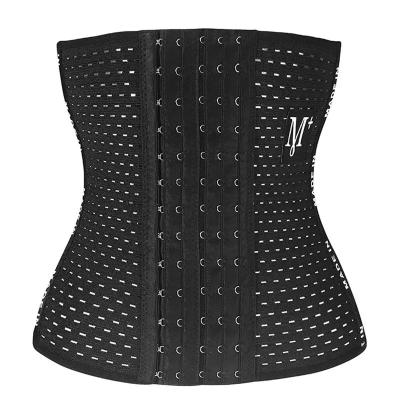 China Antibacterial whole factory direct sale permeability body control waist cincher shapewear waist trainer corset for sale